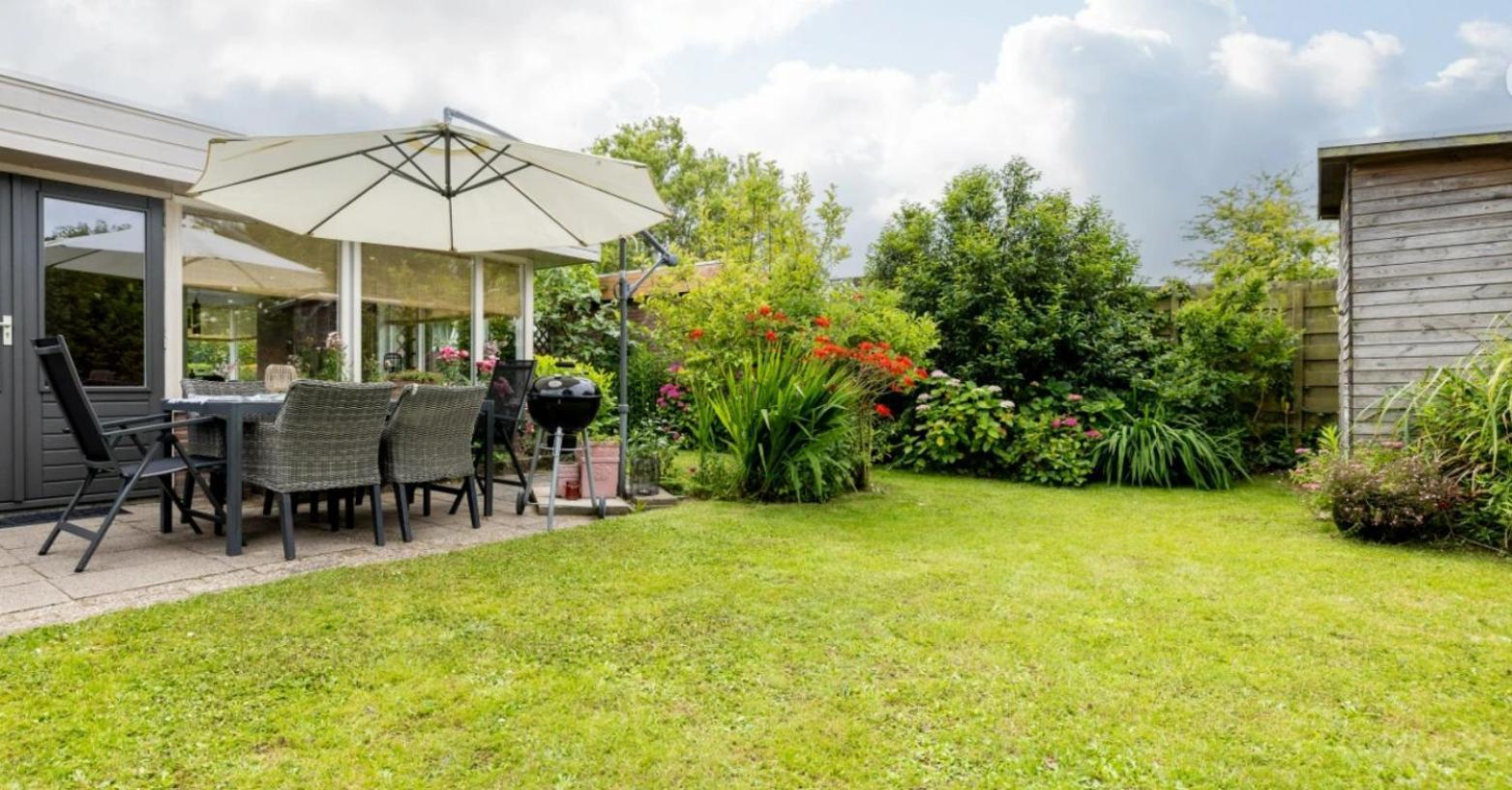Vt Wonen Stijl Vakantiebungalow Nabij Zee, Strand, Bos En Duinen Voor 6 Personen Warmenhuizen Exterior foto