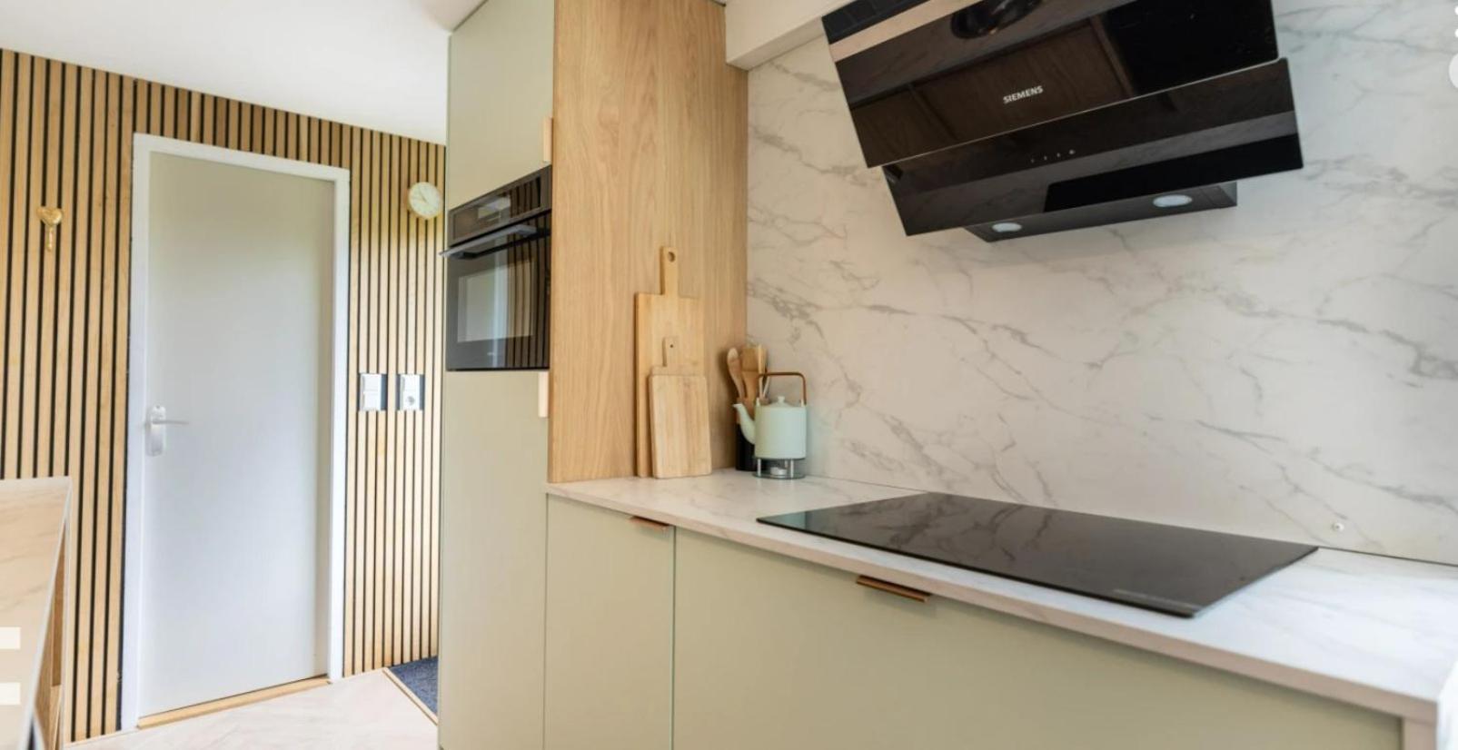 Vt Wonen Stijl Vakantiebungalow Nabij Zee, Strand, Bos En Duinen Voor 6 Personen Warmenhuizen Exterior foto
