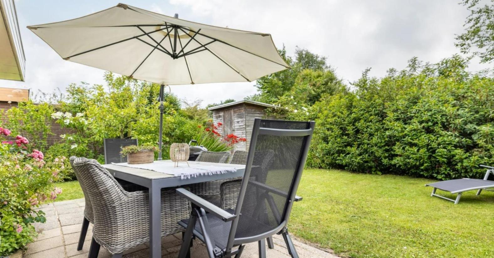 Vt Wonen Stijl Vakantiebungalow Nabij Zee, Strand, Bos En Duinen Voor 6 Personen Warmenhuizen Exterior foto