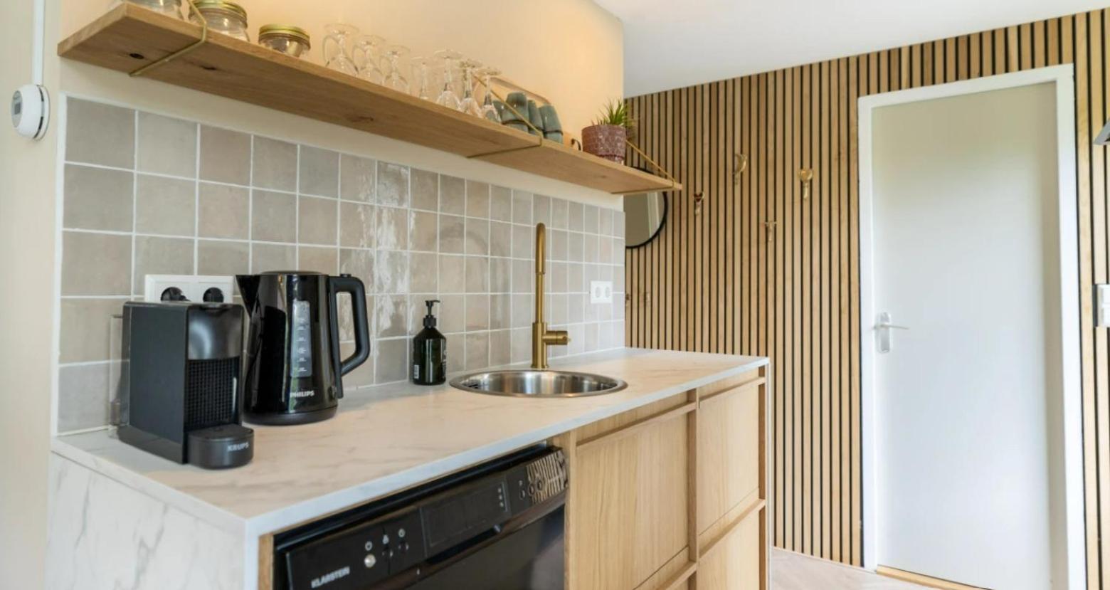Vt Wonen Stijl Vakantiebungalow Nabij Zee, Strand, Bos En Duinen Voor 6 Personen Warmenhuizen Exterior foto